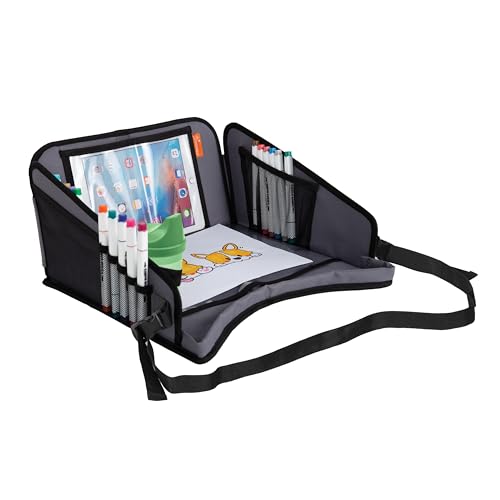 Dreambaby Snack 'N Play On The Go Activity Travel Tray Table for Toddlers with…