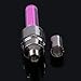 Whosee 4-Pack Pink Bike Bicycle Car Wheel Motorcycle Tire Valve Cap Neon Lamp LED Flash Light