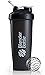 BlenderBottle Classic Loop Top Shaker Bottle, 32-Ounce, Black/Black