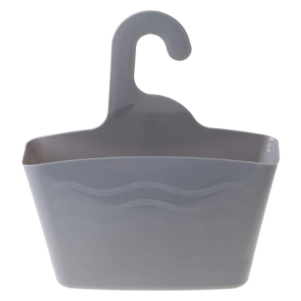 Buwei Wall Mount Multi-layer Plastic Hanging Shower Basket Bathroom Caddy Organizer Racks Household Storage and Collection Items Appliances