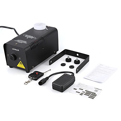 Virhuck 400Watt Portable Fog Machine With Wireless Remote Control, Smoke Machines For Parties