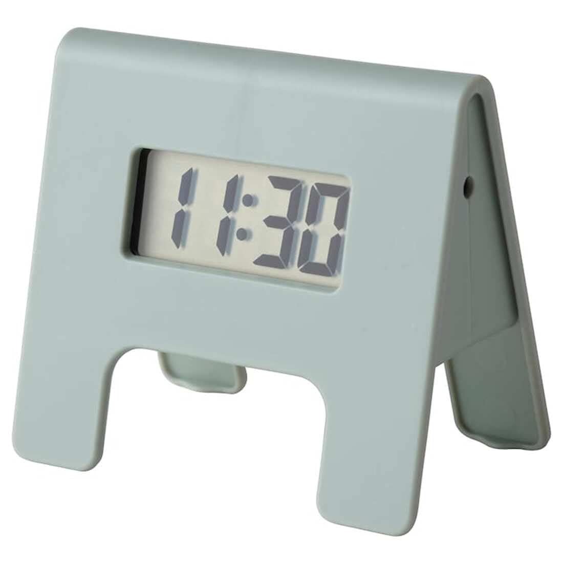 Ikea KUPONG Mini Digital Bedside Basic Alarm Clocks, Light Green, 4x6cm, 303.587.81 - Set of 3