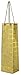 Juvale 6 Pack Foiled Glitter Wine Bottle Gift Bags with Handles for Holidays, New Years, Birthdays (Silver, Black, Gold, 3.8 x 14 x 3.3 In Wine Gift Bag)