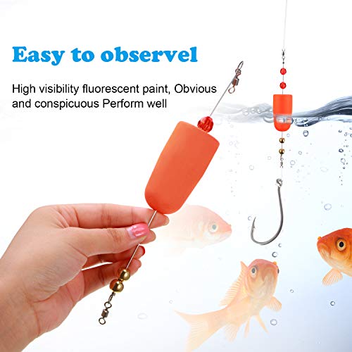 4 Stück Angel-Bobber Fisch-Posenanzeiger, Slip Bobber Bobber Rig Angelausrüstung Süßwasser Salzwasser – Bild 4
