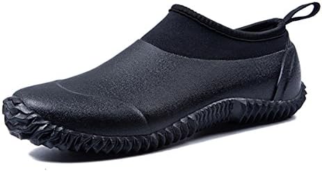 TENGTA Unisex Waterproof Garden Shoes Womens Rain Boots Mens Car Wash Footwear