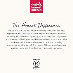 The Honest Kitchen Human Grade Dehydrated Whole