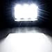 LED Pods, Offroad Town 2pcs 18w 4'' LED Work Light Bar Spot CREE Chips LED Fog Lights Unique Panel Design Driving Light for Jeep Cabin Boat SUV Truck Car ATV