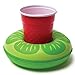 BigMouth Inc Inflatable Drink Holder for Pool - Floating Cup Holder for Hot Tub & Water - Fun Outdoor Beverage Float - Fruit