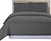 Utopia Bedding Duvet Cover King Size - 3 Piece with Zipper Closure - 1 Comforter Cover 104X90 Inches & 2 Pillow Shams 20X36 Inches (Grey) Comforter Not Included