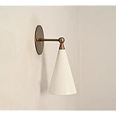 Regal Nauticaz Wall Scone Articulated Mid Century Modern Solid Antique Brass Light Fixture