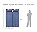 Aliglow Self-Inflating Sleeping Pad Mat with Attached Pillow and Foldable Infinite Splicing Design,Tent Air Mattress Inflatable Lounger Sofa Bed for Outdoor Activity