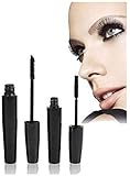 3D Fiber Lashes Mascara Refills, No Case or Box, Made in the Same Factories as Name Brands, Eco Friendly, Plus 1 Disposable Mascara Wand and 1 Sheet of Cuticle Tattoos