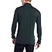 Minus33-100% Merino Wool - Isolation Men’s Midweight Quarter Zip - Warm Pullover - Outdoor Recreation Sweater - No Itch Renewable Fabric - Forest Green - X-Large