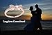 JUST N1 18K Rose Gold Plated Cute Bow Knot Design Engagement Rings for Girls Women, Size 6 to 11