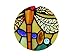 Stained Glass Dragonfly Window Panels Tiffany Style Decor Ornament Sun Catcher, 6 1/2