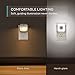eufy by Anker, Lumi Plug-in Night Light, Warm White LED, Dusk-to-Dawn Sensor, Bedroom, Bathroom, Kitchen, Hallway, Stairs, Energy Efficient, Compact, Light 2-Pack