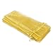 Wine Organza Bags - 24-Pack Drawstring Wine Bottle Organza Bags -Wine Wrapping Bags for Decoration, Storefront Display, Gift Bags, Party Favors - Gold, 14.5 x 5.5 inches