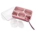 Lunch Bento Box Container, Iwotou Microwave and Dishwasher Safe Lunch Box with 5+1 Separated Containers (Pink)