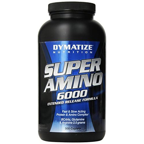 Dymatize Nutrition Super Amino 6000 Supplements, 500 Count image