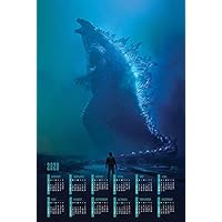 hotprint Godzilla King of The Monsters - 2020 Calendar Movie Poster Wall Decor - 17