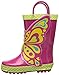 Western Chief Kids Butterfly Star Rain Boot (Infant/Toddler/Little Kid),Pink,13 M US Little Kid