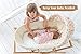 3-Pack Fitted Bassinet Sheets, Compatible with Halo, Snoo, Graco, Dream On Me, Delta, and Other Standard Size Bassinets - Fits Oval, Hourglass, & Rectangle Shapes (Size 32 x 16 x 4 Inches)