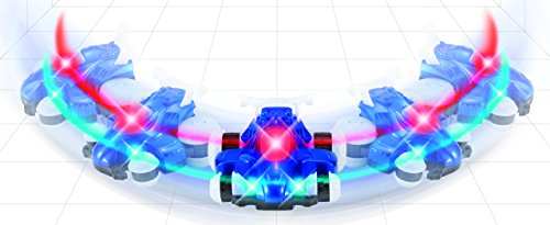 Mindscope Blue Hoverquad Radio Control Stunt Action Light Up LED Vehicle 49 MHz