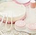 Vivid Sandwich Crackers Design Contact Lens Case w Bottle Travel Kit (Sandwich Crackers)