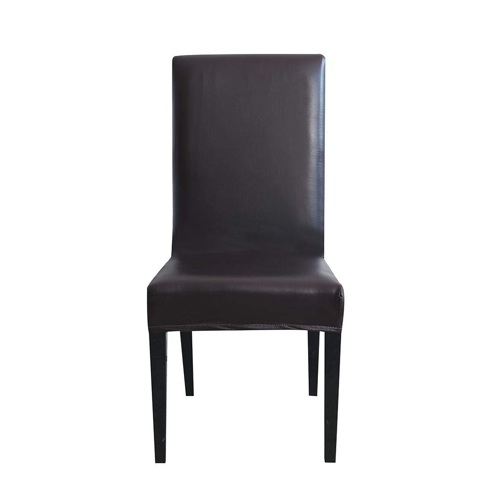 Eternitry Housses de Chaise en Cuir PU Housse Universelle ...