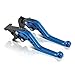 Short Adjustable Brake Clutch Levers -CNC Motorcycle Brake and Clutch Levers for YAMAHA YFM700 Raptor 700R 2007-2018