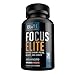 Brain Supplement for Focus, Memory, & Clarity by Elite Source Labs, Advanced Nootropics Formula with Ginkgo Biloba Leaf, St. John's Wort, L-Glutamine, Bacopa Monnieri, and More, 30 Capsules