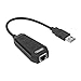 Unitek USB 2.0 to RJ45 LAN Wired Gigabit Ethernet Network Adapter and Supported 10/100 Mbps Ethernet for MacBook Air, MacBook Pro, Surface Pro (Black)