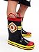 Fireman Firefighter Boys Girls Costume Style Rain Boots (Toddler/Little Kid)