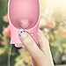Portable Dog Water Bottle, Keeper Pet Water Dispenser Antibacterial Food Grade Leak Proof Dog Cat Travel Drink Bottle Bowl, Pet Outdoor Drinking Cup-350ml (Pink)