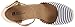 White Mountain Women's Mamba Espadrille Wedge Sandal