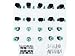 CNKF 10Sets DT Connector kit Waterproof Sealed Electrical Plug housing Wire Connector 16-22AWG DT04-4P DT06-4S (4P,Black)
