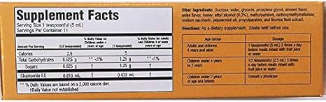 Amazon Com Cordial De Menper With Chamomile 2 Oz Dietary Supplement 2 Pack Health Personal Care