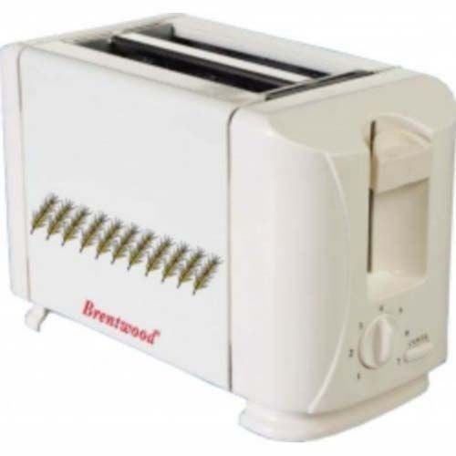 Brentwood Appliances TS-260A 2-Slice Wide-slot Toaster (White)