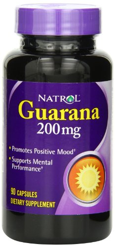 Natrol Guarana 200mg Capsules, 90 Count Natrol Guarana 200mg Capsules, 90 Count
