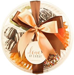 Love of Candy Signature Candy, Fruit &amp; Nut Sectional Platters - Dried Fruits &amp; Chocolate Treats