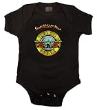 Guns and Roses Bullet Baby Creeper Romper