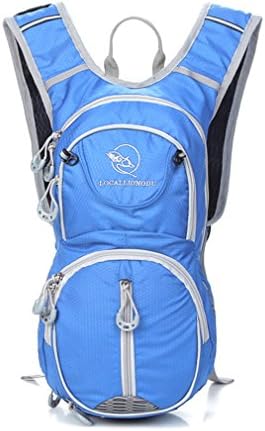 Unisex Youth Mini Backpack 12L Rucksack for Cyling Running Hiking (Light blue)