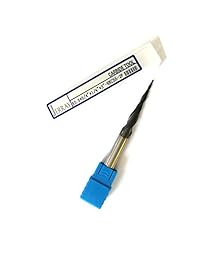 JERRAY CNC, broca de corte 4,82 grados, punta en ángulo cónico, radio de 0,5 mm x 1 4 pulgada, vástago de carburo de tungsteno sólido HRC55 con burilador con revestimiento de TiAIN.