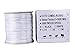 FiveStarCable 1000 ft. RG59 Siamese CCTV Combo Coaxial Cable White - 20AWG RG59 + 18/2 18AWG Power