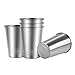 5 Pack 12oz Stainless Steel Pint Cups,Eco-Friendly BPA-Free,Unbreakable, Stackable,Metal Drinking Cups,Beering Cups,Juice Cups.Perfect for Travel, Outdoor, Camping and Everyday Use Indoors.
