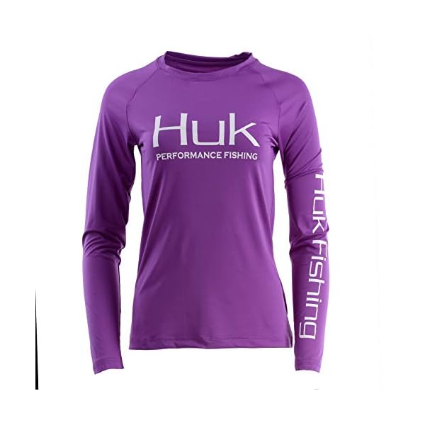 HUK Women's Pursuit Long Sleeve Performance Shirt + Sun Protection