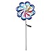 Collections Etc Solar Dual Wind Spinner Garden Decor Yard Stake