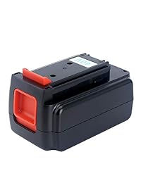 Epowon - Batería de repuesto para Black & Decker de 40 V LBX2040 LBX36 LBXR36 LBXR2036 2,5 Ah 40 V