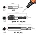 Damaged Screw Extractor, NASUM Bolt Extractor Kit 33 Pieces with Magnetic Extension Bit Holder, Socket Adapter for Broken Screw and Bolt Stripped