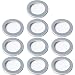 Prime Ave Crush Aluminum Oil Drain Plug Gasket Washers For Hyundai & Kia Part# 21513-23001 (Package of 10)